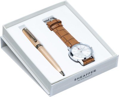SHEAFFER Prelude Ball Pen With Wrist Watch Combo Pen Gift Set(Pack of 2, Black)