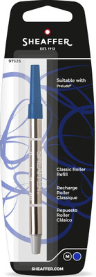 SHEAFFER Classic Rollerball Blue (Medium Nib) (Compatible with Prelude Models) Refill(Ink Color - Blue)