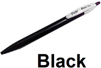 FLAIR Ezee Click Black by THE MARK Ball Pen(Pack of 40, Ink Color - Black)
