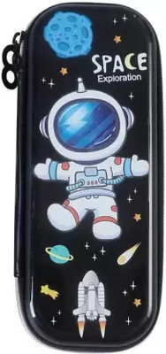 N.A.R VENTURES Pencil Case for Kids , Stationary Pouch for Students School Supplies Pack of 1 Art EVA Pencil Box(Set of 1, Multicolor)