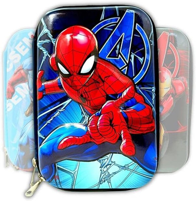 RINGHAS 3D Hardtop Premium Avenger Pencil Box for Boys/Girls Set of 1 Multicolor Avenger Art EVA Pencil Box(Set of 1, Multicolor)