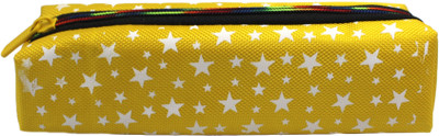 neoinsta shopping pouch Pouch Art Polyester Pencil Box(Set of 1, Yellow)