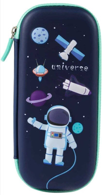 kiddie kingdom 99 UNIVERSE Art EVA Pencil Box(Set of 1, Blue)