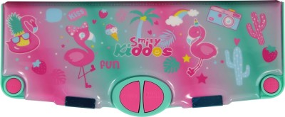 smily kiddos 1 Duck Art Plastic Pencil Box(Set of 1, Pink)