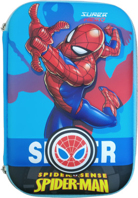 radhey preet Avengers Extreme Heroes Stationery Storage Cases With 3D Print in EVA+PU Materials | Price For 1pc | Available in Multi Design Art EVA Pencil Box(Set of 1, Light Blue)
