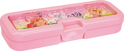 Pratap Goal Keeper Generic Art Polypropylene Pencil Box(Set of 1, Pink)