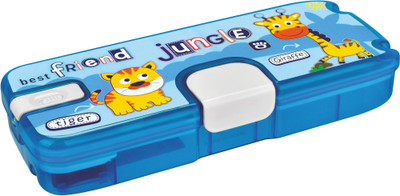 Pratap Big Light Unicorn Art Polypropylene Pencil Box(Set of 1, Blue)