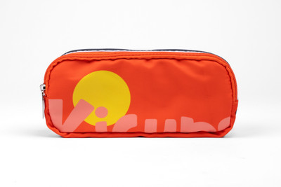 Kicups Pencil Pouch Colorful Art Canvas Pencil Box(Set of 1, Multicolor)