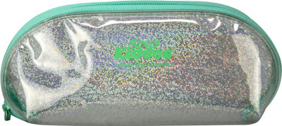 smily kiddos 1 Smily sparkle sea green pencil pouch | kids pencil case | Kids pencil pouch |Zipper Pencil pouch | School Pencil case | Kids school Pencil Pouch | Online pencil pouch |Retruns Gifts Bithday party for Boys & Girls Art Artificial Leather Pencil Box(Set of 1, Green)