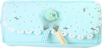 right pouch No Art EVA Pencil Box(Set of 1, Blue)