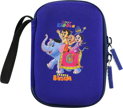 smily kiddos pencil case 01 Chutki follow my steps Art EVA Pencil Box(Set of 1, Purple)