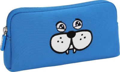 smily kiddos 1 fancy puppy art Art Polyester Pencil Box(Set of 1, Blue)