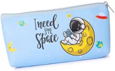 Spocco NA NA Art Polyester Pencil Box(Set of 1, Blue)
