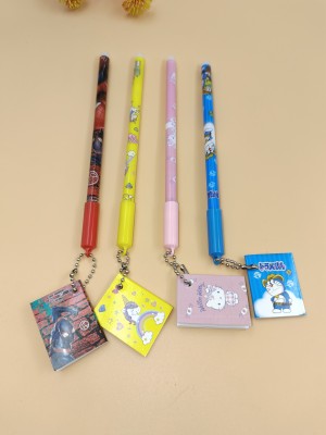 Paper Bear NA Gel Pen(Pack of 4, Blue)