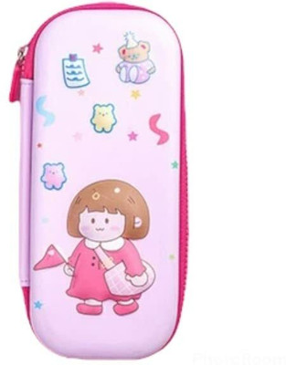Akvanar pencil box pouch 1 Art EVA Pencil Box(Set of 1, Multicolor)