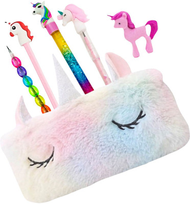 Le Delite unicorn unicorn Art EVA Pencil Box(Set of 1, Pink)