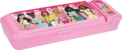 Pratap Hy Function Barbie Art Polypropylene Pencil Box(Set of 1, Pink)