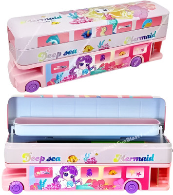 vvn Space Trandy Art Art Metal Pencil Box(Set of 1, Multicolor)