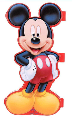 MANISHA NA Mickey mouse 3d Art Plastic Pencil Box(Set of 1, Red)