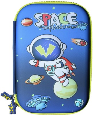 Chigy Wooh SPACE-POUCH-EVA 2025 Space Art EVA Pencil Box(Set of 1, Dark Blue)