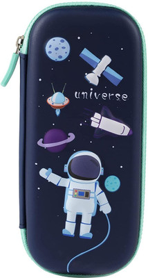 Akvanar 1 UNIVERSE Art EVA Pencil Box(Set of 1, Dark Blue, Multicolor)