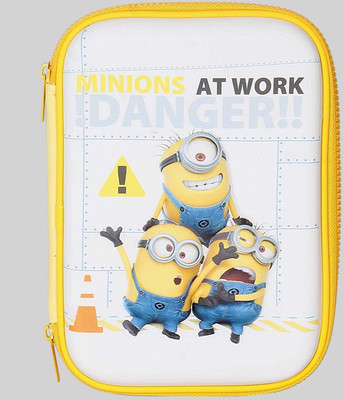 JOTKAPARKASH New-minion cartoon Art Canvas Pencil Box(Set of 1, Multicolor)