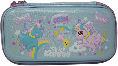 smily kiddos 1 flying princes Art EVA Pencil Box(Set of 1, Light Blue)