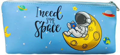 Spocco NA NA Art Polyester Pencil Box(Set of 1, Blue)