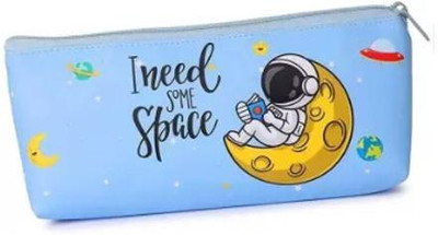 Spocco NA NA Art Polyester Pencil Box(Set of 1, Blue)