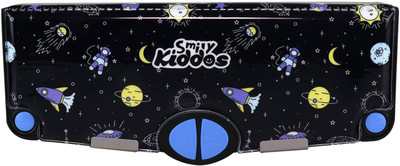 smily kiddos 1 POP OUT Art Plastic Pencil Box(Set of 1, Black)
