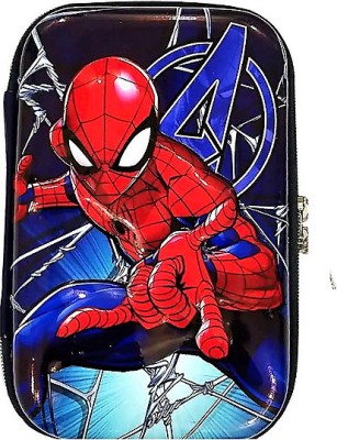 ALNA-TURA SPIDER-MEN SPIDERMAN, AVENGERS, SUPER HERO, 3D CARTOON Art EVA Pencil Box(Set of 1, Red, Black, Blue)