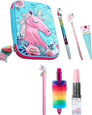 cassava 1 Other Art EVA Pencil Box(Set of 1, Multicolor)