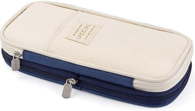 clayplus 1 1 Art Polyester Pencil Boxes(Set of 1, Blue)