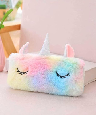 kettoby UNICORN UNICORN Art Polyester Pencil Box(Set of 1, Multicolor)