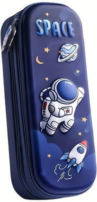 Mr. Auen Space Space Art EVA Pencil Box(Set of 1, Blue)