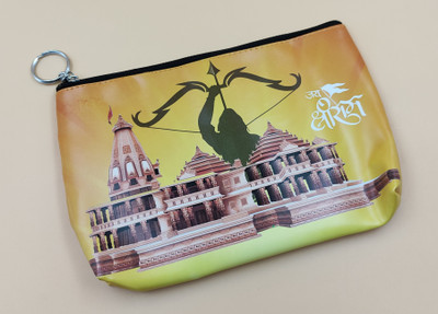 Paper Bear Shree Ram Shree Ram Pouch Art EVA Pencil Box(Set of 1, Yellow)