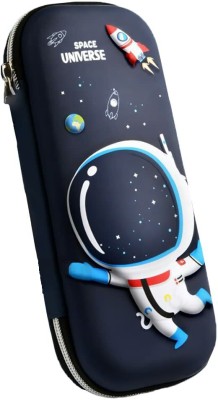 SYGA PencilCase Star Astronaut Art EVA Pencil Box(Set of 1, Blue)