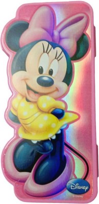 LANCETRADERS Minnie Mouse Minnie Mouse Art Plastic Pencil Box(Set of 1, Pink)