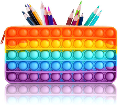 Magicwand Signature Series Popit Art EVA Pencil Box(Set of 1, Multicolor)