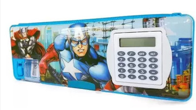 cassava 1 Other Art Plastic Pencil Box(Set of 1, Blue)