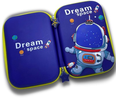 LEZYPANDA 2 Space Art EVA Pencil Box(Set of 1, Multicolor)