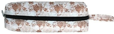 arkit Large Pencil Case Pouch Floral Art Polyester Pencil Boxes(Set of 6, Multicolor)