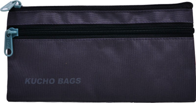 rayie collection BG09 1 Art Polyester Pencil Box(Set of 1, Black)