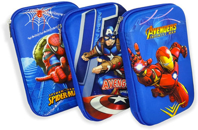 thriftkart Avenger Avenger Art Plastic Pencil Box(Set of 1, Multicolor)