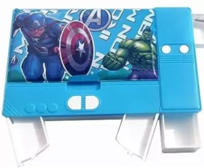 A Quints AVENGERS AVENGERS Art Plastic Pencil Box(Set of 1, Blue)