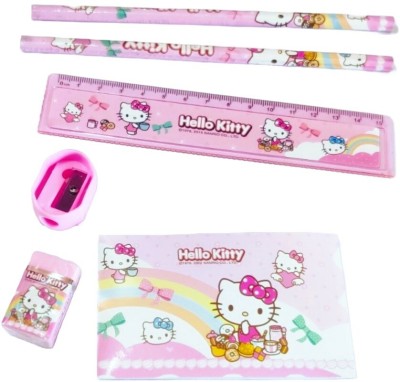 littlewish hellokitty kitty Art Plastic Pencil Box(Set of 1, Multicolor)