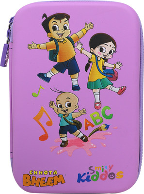 smily kiddos pencil case 01 Musical Art EVA Pencil Box(Set of 1, Purple)
