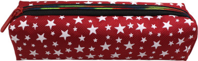 neoinsta shopping pouch Pouch Art Polyester Pencil Box(Set of 1, Red)