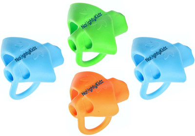naughty kidz Pencil Gripper For Kids Handwriting | Pencil Holder for Toddlers & Preschoolers Pencil Grip(Pack of 4)