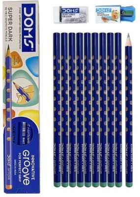 DOMS GROOVE Pencil(Set of 30, Black)